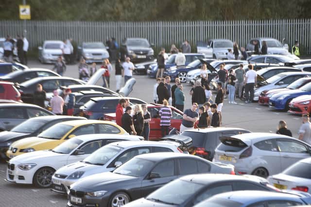 The problems at Fair Meadow car park have been ongoing for many years - this picture was taken in 2021