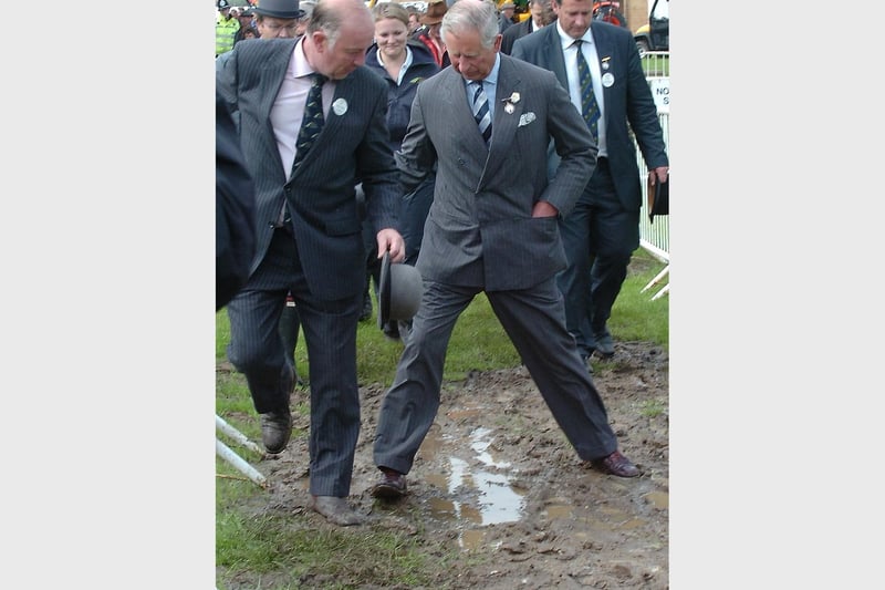 Prince Charles visits the East of England show