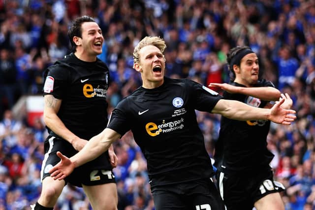 Craig Mackail-Smith was the first official Posh signing made after Darren Ferguson became manager in January, 2007. (Photo by Dean Mouhtaropoulos/Getty Images)