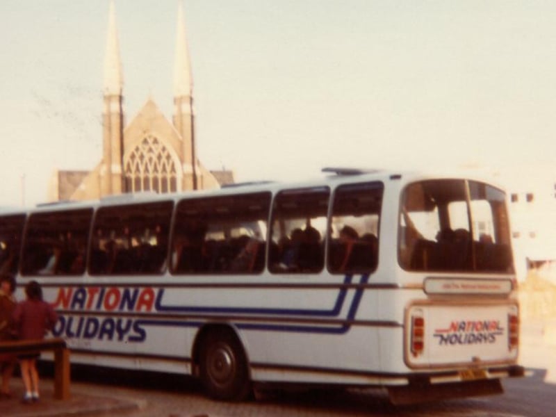 Westgate Church can clearly be seen in this picture