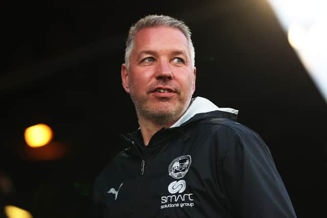 Posh boss Darren Ferguson (Photo by Cameron Smith/Getty Images).