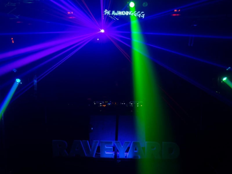 A night of high tempo house, trance and techno at RAVEYARD: The Awakening