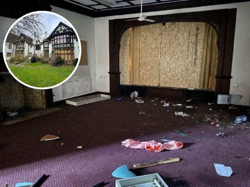 The property in Lincoln Road was used as a hospital in both world wars - but has become a hotspot for trouble in recent times