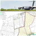 RAF Wittering has warned about danger to aircraft if plans for a limestone quarry near the base go ahead