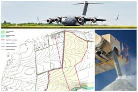 RAF Wittering has warned about danger to aircraft if plans for a limestone quarry near the base go ahead