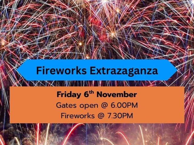 A spectacular movie themed firework display, above the Tallington Lakes on Friday, November 6, with food, funfair and entertainment. The gates open at 6pm and the display starts at 7.30pm. Tickets are priced at £12 for adults and £7 for children.