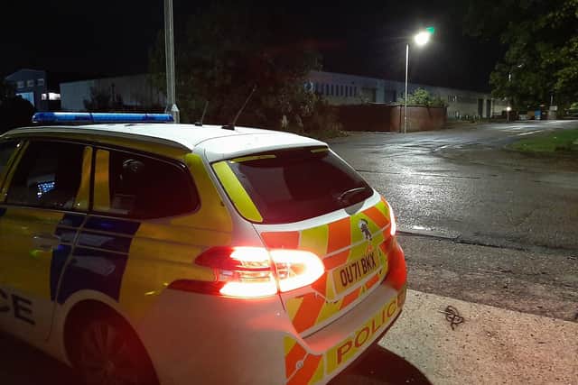 Police took the action in Woodston on Friday night