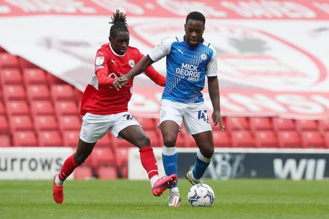 January Posh signing Jeando Fuchs. Photo: Joe Dent/theposh.com.