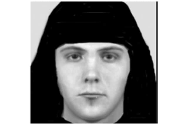 Police are looking to trace this man in connection with the stabbing