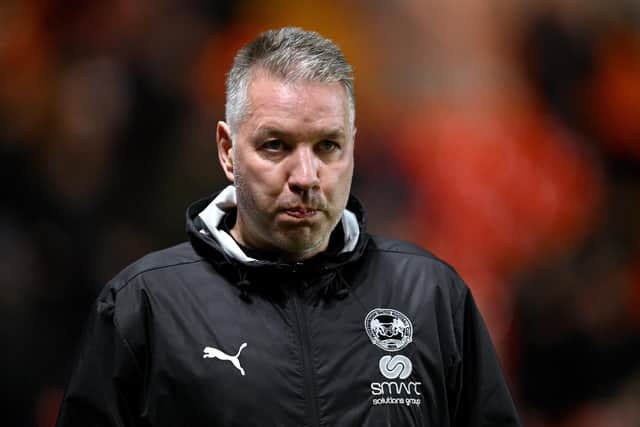 Posh boss Darren Ferguson. (Photo by Justin Setterfield/Getty Images)