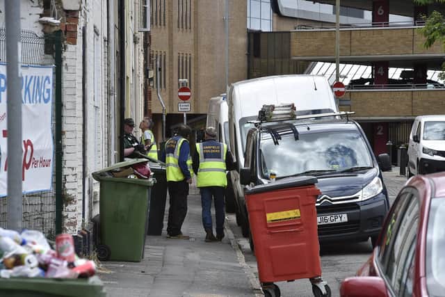 The evictions taking place at Cromwell Road