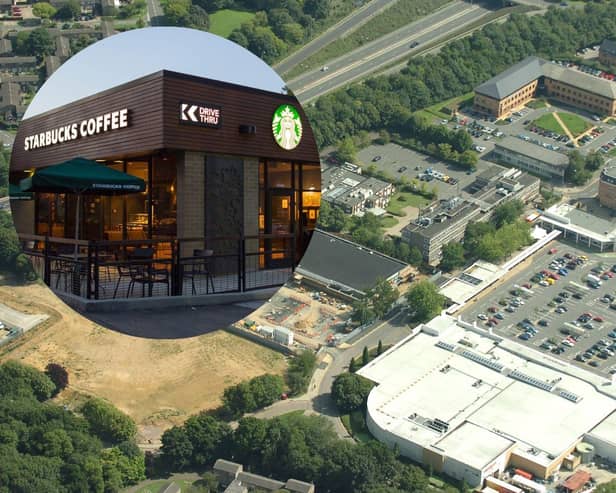Plans have been drawn up for a Starbucks drive-thru at the Bretton Centre in Peterborough