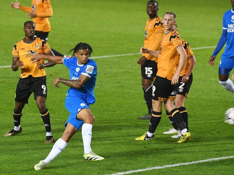 A really impressive first start in midfield, his pedigree is obvious. Passed the ball so nicely, went into tackles and helped Posh control the game. Started to cramp up towards the end unsurprisingly and was taken off. 8.