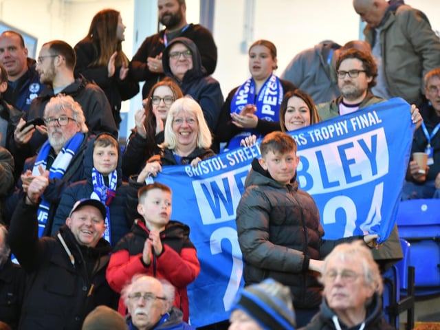 Posh v Port Vale fans gallery