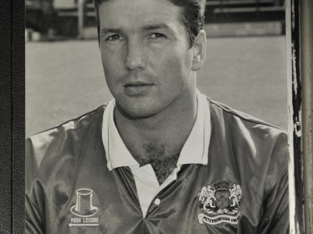 This left-back was part of the winning Posh team in the 1992 Third Division Play-off final at Wembley. He had joined Posh on a free transfer from Rotherham in December 1991.  Robinson was sold to Exeter for £25k in August 1993. Robinson made 86 appearances in two years at Rotherham.