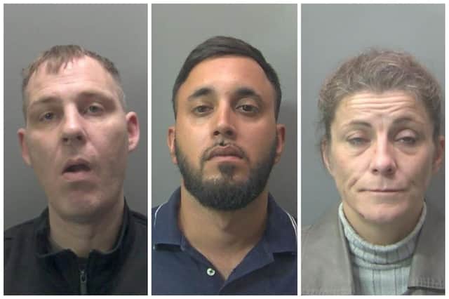 Some of the crooks jailed this month for crimes in and around Peterborough