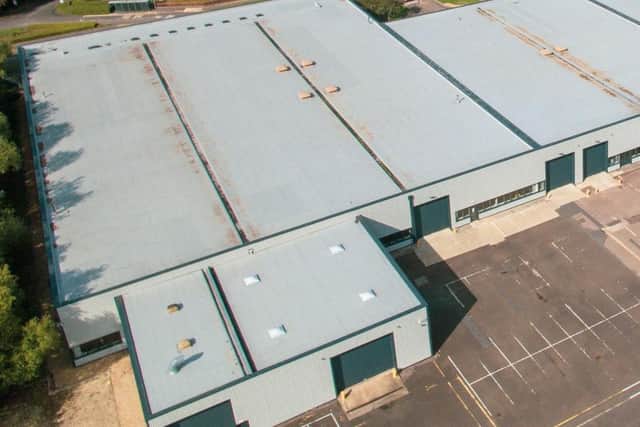 The new premises in Bakewell Road, Orton Southgate, Peterborough, that has been bought by Yours Clothing.