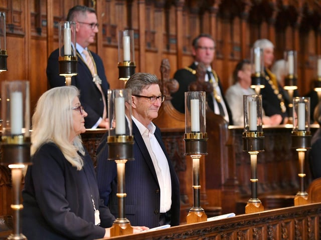 City councillors gathered at the Cathedral for the traditional service