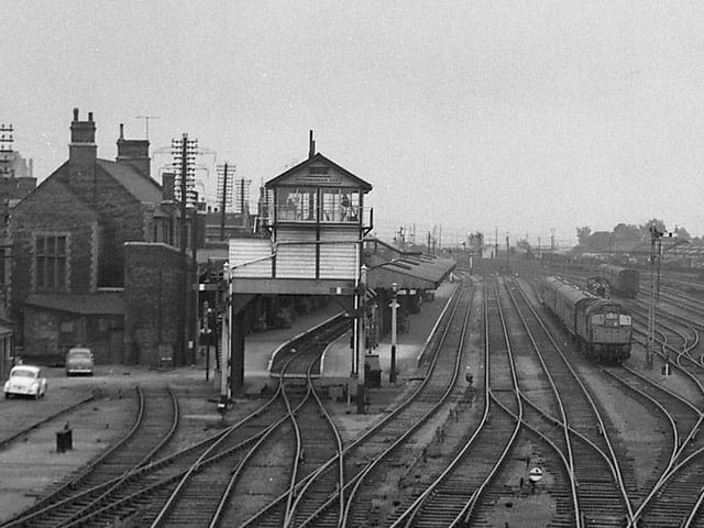 Peterborough East pictured in the early 1960s.