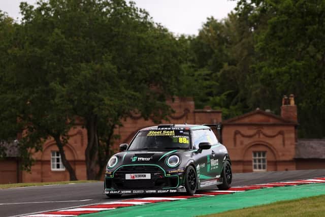 Alfie Garford in action at Oulton Park.