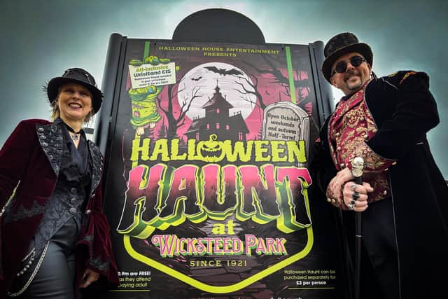 This year’s brand-new Hallowe’en Haunt attraction at Wicksteed Park