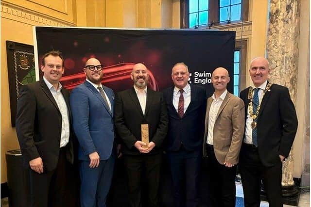 COPs officials at the National Awards night, left to right, Chris Sackree, Morgan Stevenson, Ben Negus, Simon Martin, Nathan Griffin and Nigel Brigham.
