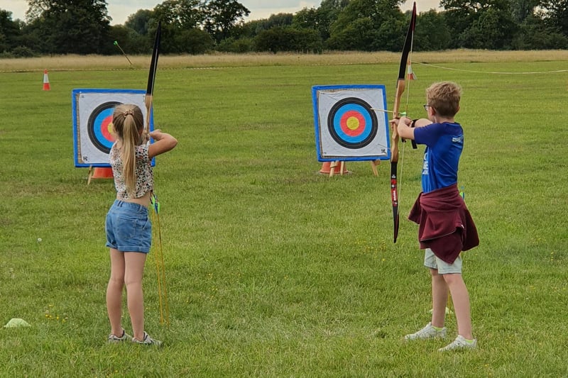Unleash your inner Robin Hood or Maid Marian with a 45-minute archery session  at Nene Outdoors on April 4 and 9.