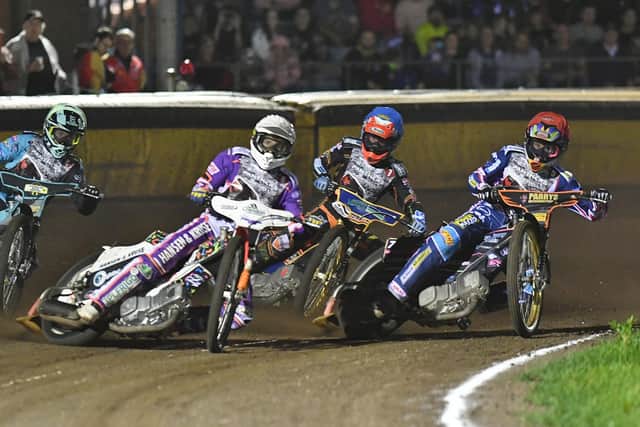 The final farewell Panthers speedway meeting at the East of England Showground.