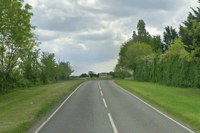 At 7.15pm on Wednesday, police were called to reports of a collision involving a black Ford Mustang Mach-E and a motorcycle on the B671 Elton Road near Wansford