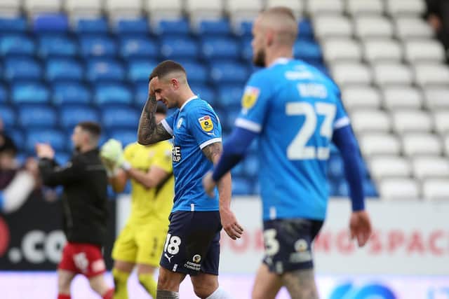 Peterborough United's players were slammed as unprofessional by Darren Ferguson. Photo: Joe Dent.