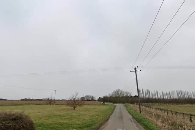 Land east of Fern House Birds Drove.