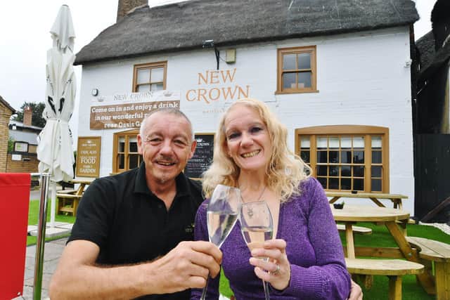 The recent renovations are all part of Jonathan and Louise Weston's aim to make The New Crown the "best pub in Whittlesey."