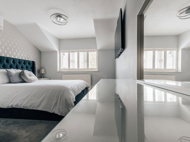 Another view of the master bedroom