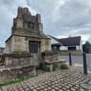 Deeping St James Cross was built in the 15th century.