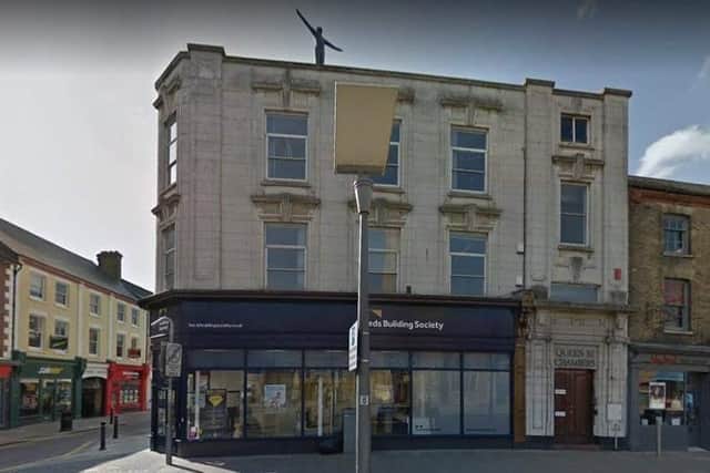 Leeds Building Society, in Queen Street, Peterborough, granted permission to create a hostel for up to 14 Ukrainian refugees in the upper floors of its branch