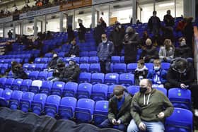Posh fans in the Family Stand