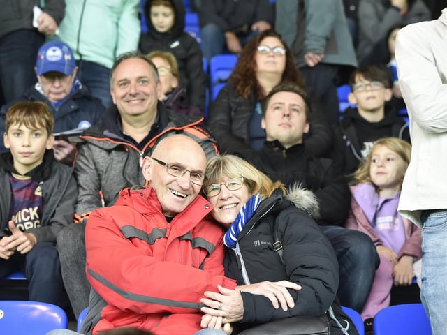 Posh v Wycombe fans pics