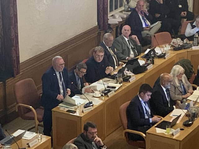 Cllr Wayne Fitzgerald was removed as leader of the council by a vote of no confidence brought by former opposition members