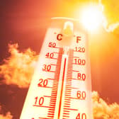 The hottest temperature recorded in Peterborough has been recorded today