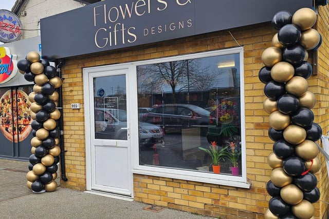 Eginta Ilgavyzyte's new shop Flowers and Gifts in Lincoln Road, Peterborough
