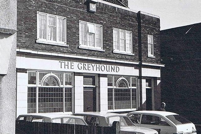 The Greyhound pub on Lincoln Road, New England in the early 1970s. Although the original buildings still stands, it is now two separate grocery stores (image: Peterborough Images Archive)