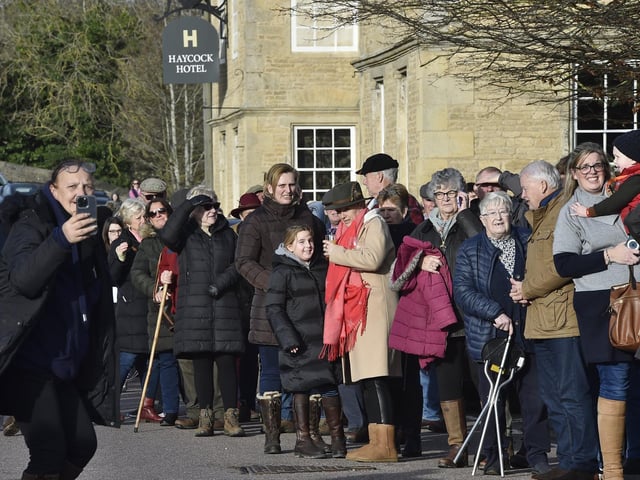 Fitzwilliam Hunt New Year’s Day hunt at Wansford.