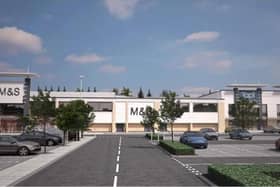How the expanded M&S is proposed to look.