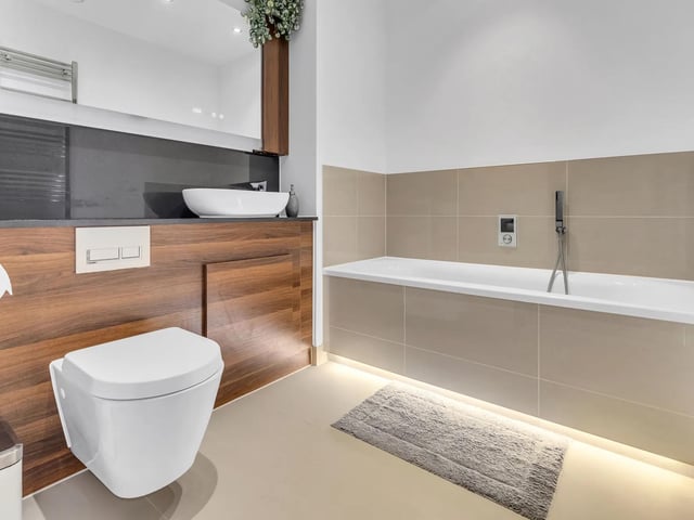 The bathroom
