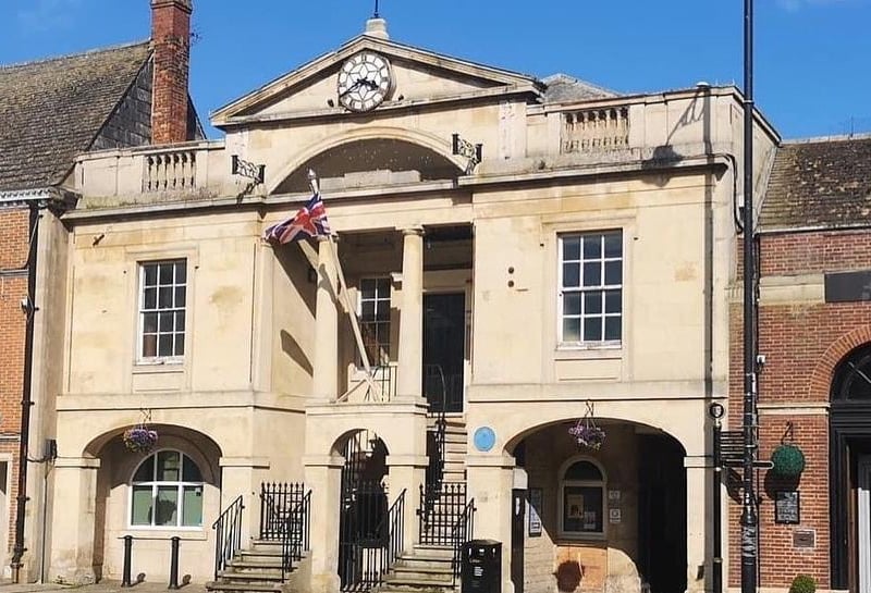How the Old Town Hall in Bourne currently looks.
