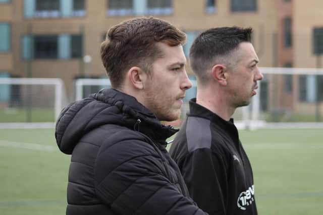 Posh Womens manager Dan Lawlor