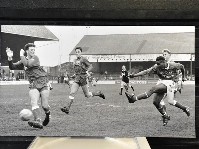 1991-1994...60 apps/9 goals...He doesn’t have a huge catalogue of Posh work, but my goodness he was super-talented when he was on his game and free of injury, even in the second tier. Signed, some would say stolen, from Northampton in time to help propel Posh into the top two divisions of English football for the first time in the club’s history with key goals and assists, including the memorable cross that led to Steve Cooper’s winning play-off semi-final goal at Huddersfield. A great character who went on to work for the PFA.