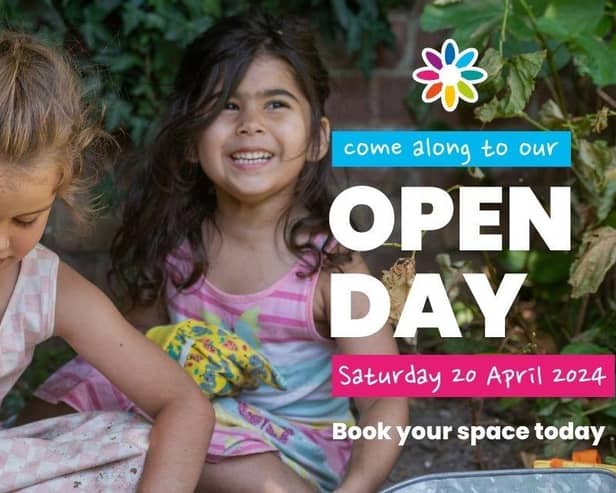 Grandir UK in Cambridgeshire welcoming nursery parents to spring open day, 20th April