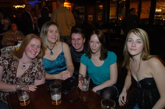 Christmas drinks in December 2007 at The College Arms in Peterborough