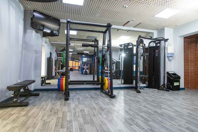 The refurbished gym at Bourne Leisure Centre.
